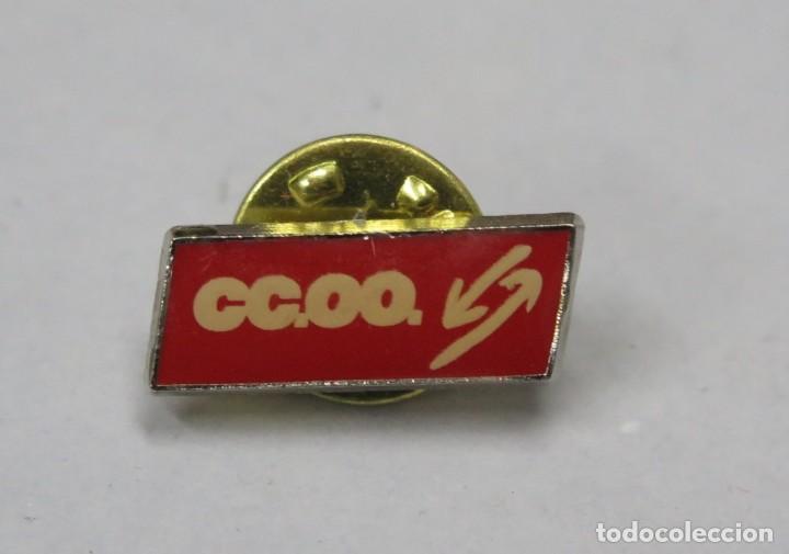 Pins de colecci&oacute;n: PIN. COMISIONES OBRERAS. CC.OO - Foto 1