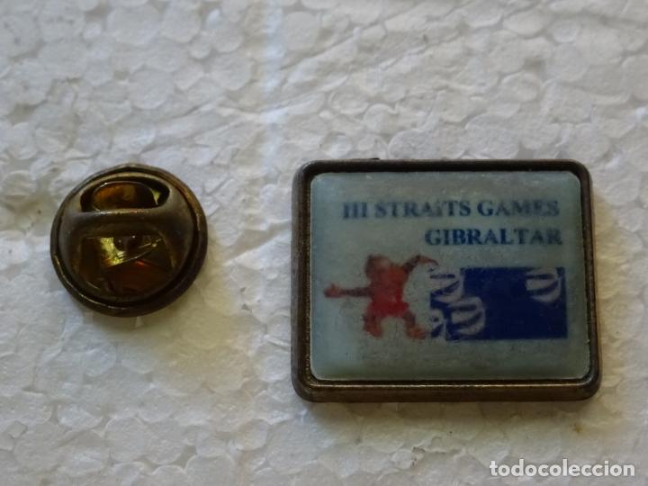 Pins e Spille di collezione: PIN DE DEPORTES. III JUEGOS DEPORTIVOS DEL ESTRECHO DE GIBRALTAR