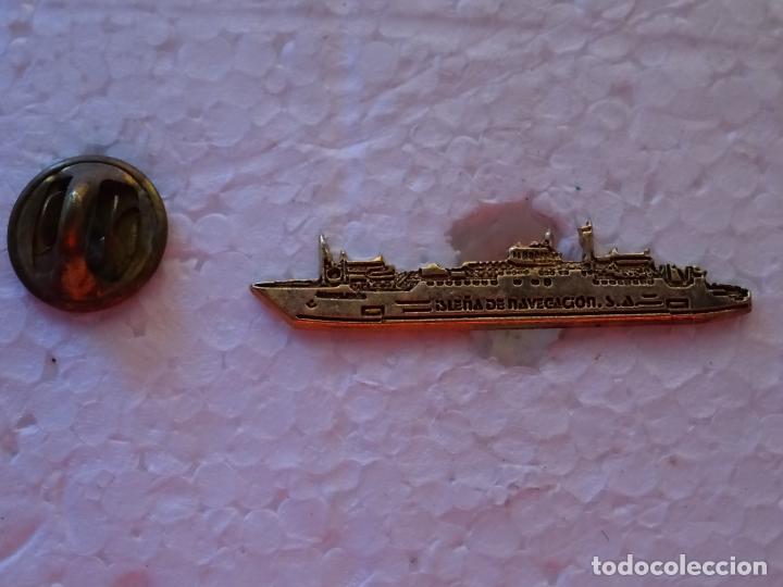 Pins e Spille di collezione: PIN DE BARCOS NAVIERAS. BUQUE BARCO DE ISLE&Ntilde;A DE NAVEGACI&Oacute;N