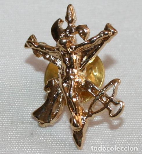 Pins de colecci&oacute;n: PIN DE LA LEGION CRISTO DE LA BUENA MUERTE, 22 X 18 MM APROX. - 19435-5