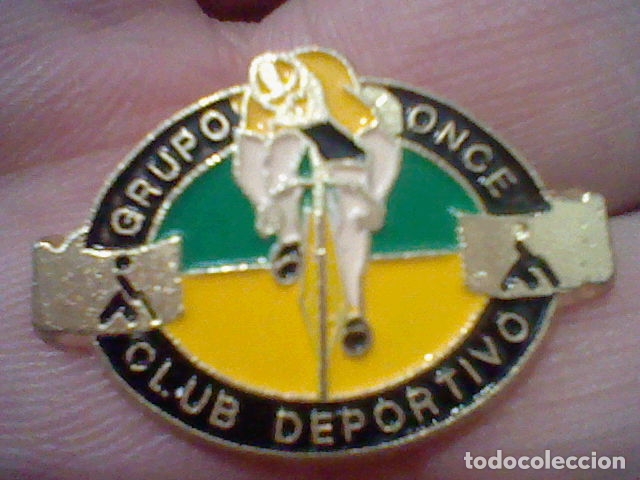 Pins de colecci&oacute;n: ONCE CICLISMO GUPO CLUB DEPORTIVO PIN PINTURA LACADA *