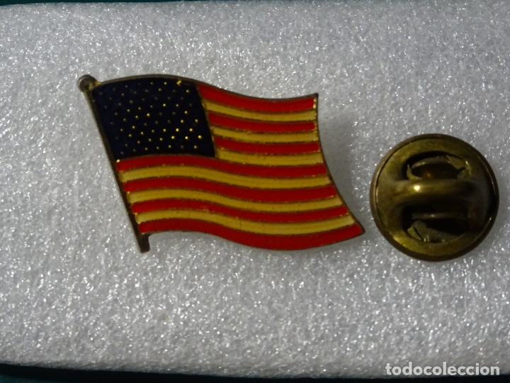 Pins de cole&ccedil;&atilde;o: PIN DE TURISMO BANDERAS. BANDERA DE ESTADOS UNIDOS