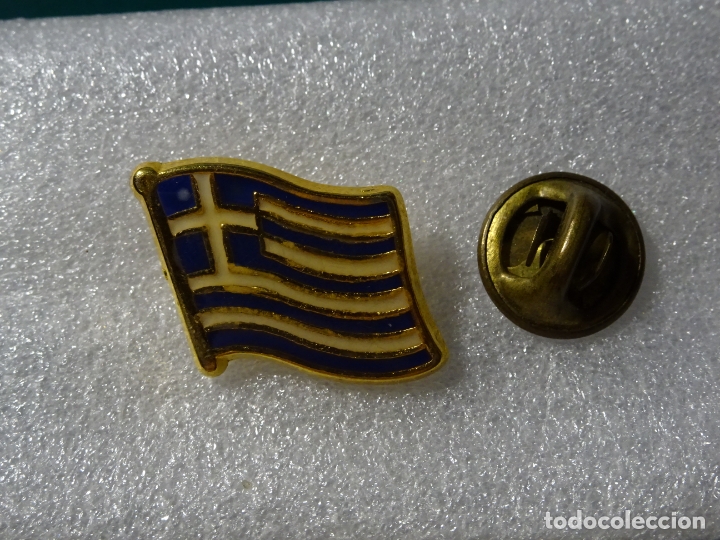 Sammlung von Pins: PIN DE TURISMO BANDERAS. BANDERA DE GRECIA