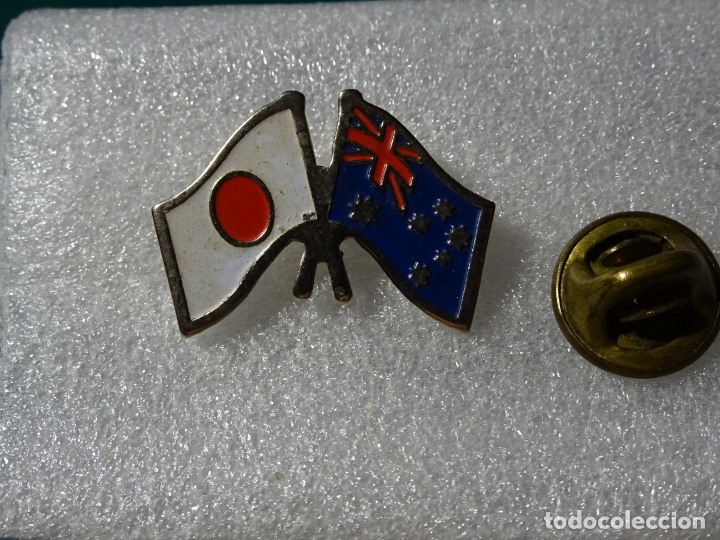 Sammlung von Pins: PIN DE TURISMO BANDERAS. BANDERA DE JAP&Oacute;N Y AUSTRALIA