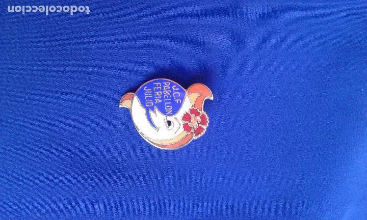 Pins de colecci&oacute;n: JUNTA CENTRAL FALLERA FERIA DE JULIO - Foto 1