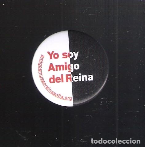 Pins de cole&ccedil;&atilde;o: Amigos del Museo Reina Sof&iacute;a. Pin. Alfiler, broche. 3 cm.