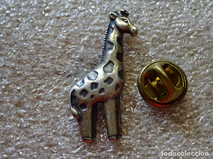 Pins de colecci&oacute;n: PIN DE ANIMALES. JIRAFA - Foto 1