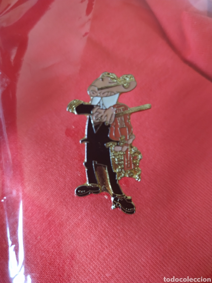 Pins de colecci&oacute;n: Pin de Mortadelo y Filemon con violin - Foto 1