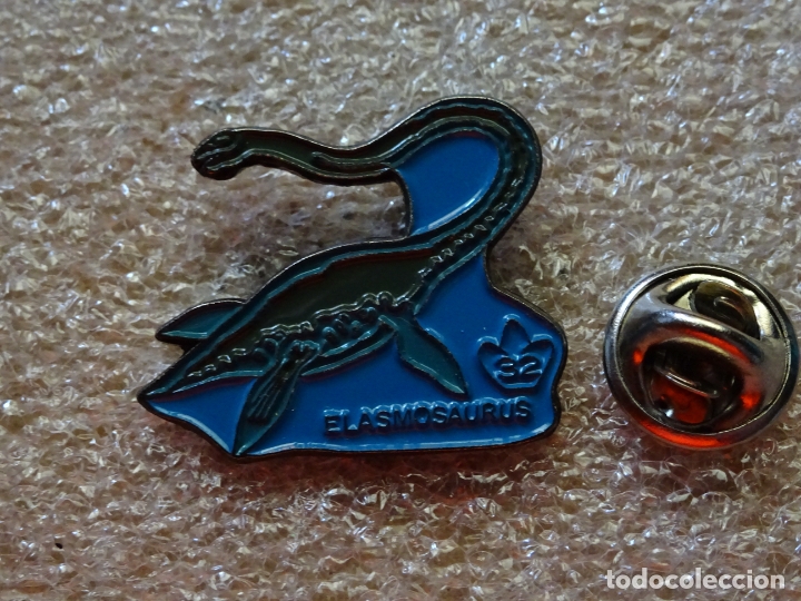 Collection pins: PIN DE ANIMALES DINOSAURIOS. 32 ELASMOSAURUS