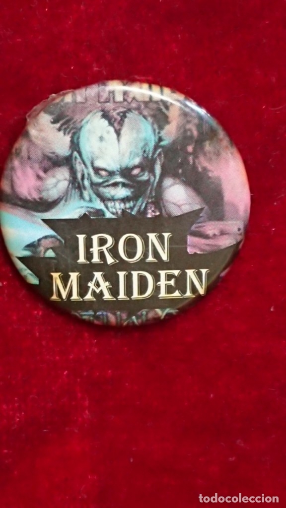 Pins de colecci&oacute;n: CHAPA PINS GRUPO M&Uacute;SICAL IRON MAIDEN