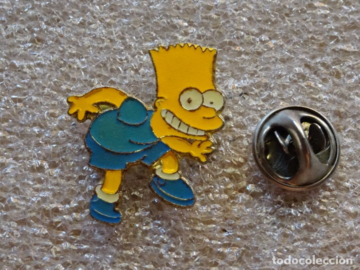 Pins de colecci&oacute;n: PIN DE DIBUJOS ANIMADOS. BART SIMPSON. THE SIMPSONS - Foto 1
