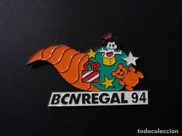 Pins de colecci&oacute;n: PIN BCN REGAL 94 - Foto 1