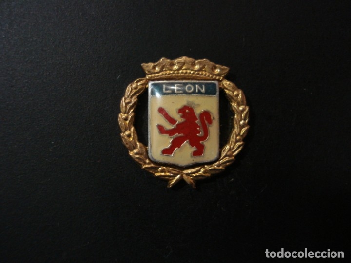Pins de colecci&oacute;n: PIN ESCUDO LEON - Foto 1