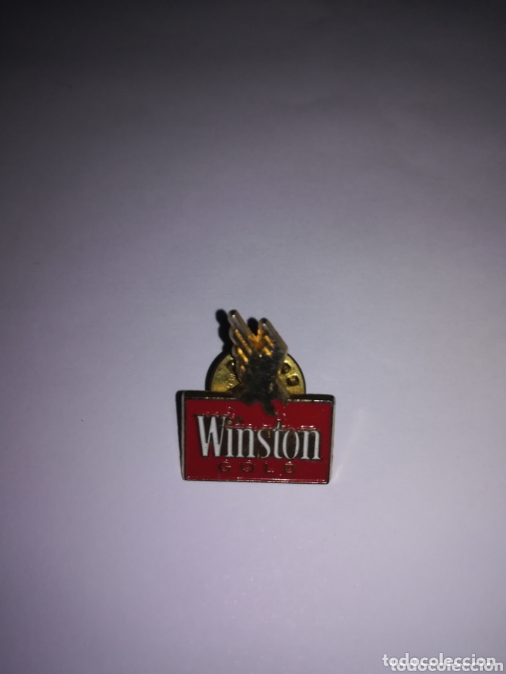 Pins de cole&ccedil;&atilde;o: PIN PROMOCIONAL TABACO WINSTON TABACALERA A&Ntilde;OS 90 PREMIUM