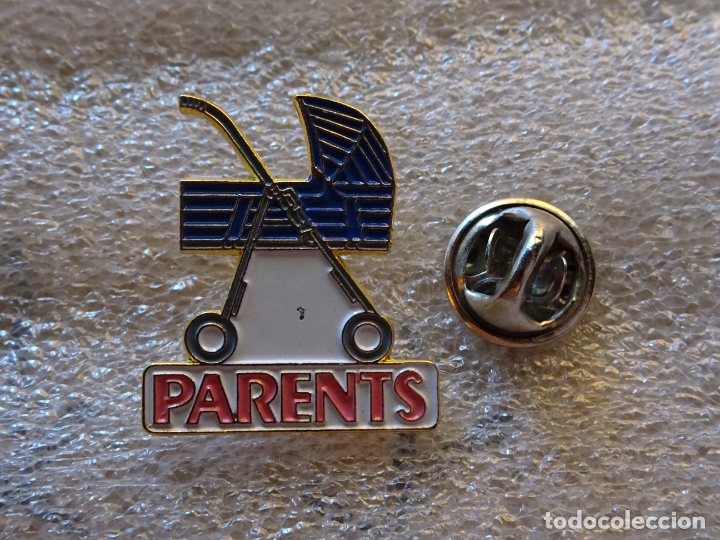 Pins de colecci&oacute;n: PIN. PADRES CARRITO DE BEB&Eacute; - Foto 1