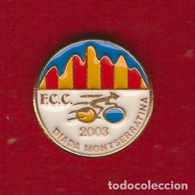 Pins de colecci&oacute;n: pin diada montserratina de ciclismo 2003