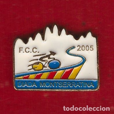 Pins de colecci&oacute;n: pin diada montserratina de ciclismo 2005