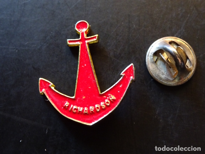 Pins de cole&ccedil;&atilde;o: PIN ANCLA MARINERA RICHARDSON. PUERTO ?