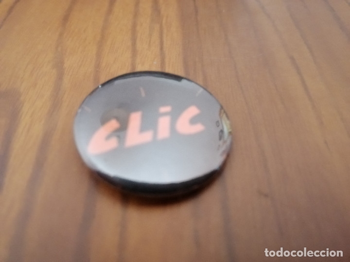 Sammlung von Pins: CLIC. ONOMATOPEYA. COMIC. CHAPA. 31 CM. MET&Aacute;LICA POR DETR&Aacute;S. BUEN ESTADO. SIN USO. DIFICIL