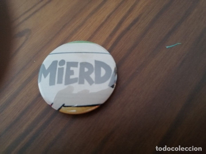 Sammlung von Pins: MIERDA. PERDIDA UN POCO LA A FINAL. CHAPA. 31 CM. POR DETR&Aacute;S MET&Aacute;LICA. SIN USO. BUEN ESTADO. RARA