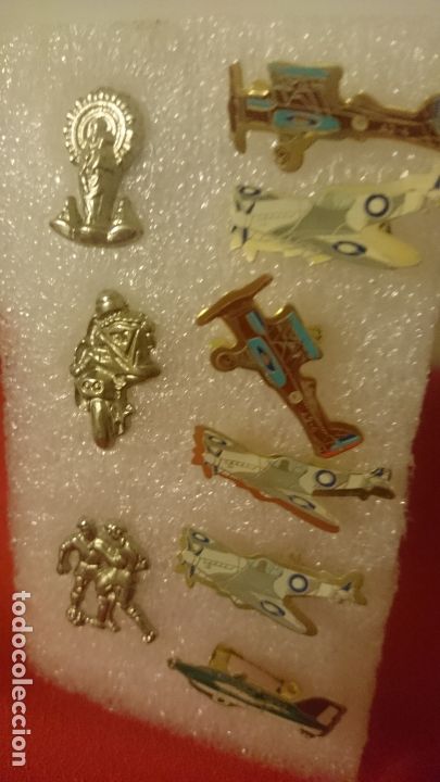 Pins de colecci&oacute;n: pins aviones,deporte - Foto 2