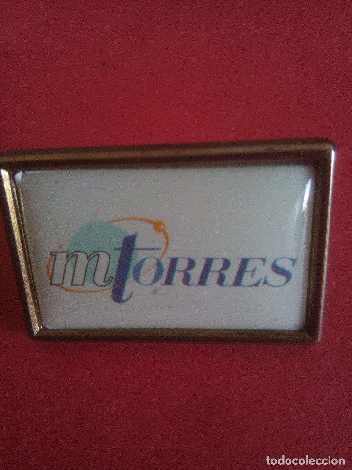 Pins de colecci&oacute;n: Pin MTorres - Aeron&aacute;utica - E&oacute;lica - D&iacute;se&ntilde;o industrial - Navarra