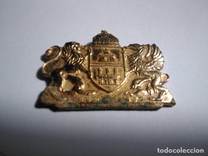 Pins de colecci&oacute;n: Pin Budapest (oxidado y pua rota)