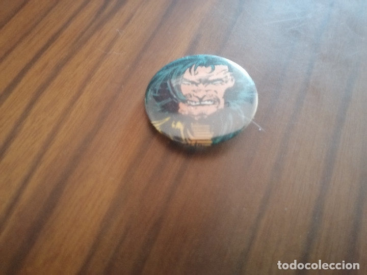 Pins de colecci&oacute;n: CHAPA.  LOBEZNO. COMIC. CHAPA DE 31 CM. DETR&Aacute;S MET&Aacute;LICA. BUEN ESTADO. SIN USO. DIFICIL