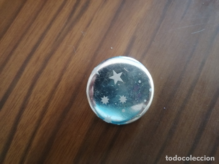 Sammlung von Pins: CHAPA. ESTRELLAS BLANCAS BRILLANTES. CHAPA DE 31 CM. DETR&Aacute;S MET&Aacute;LICA. BUEN ESTADO. SIN USO. DIFICIL