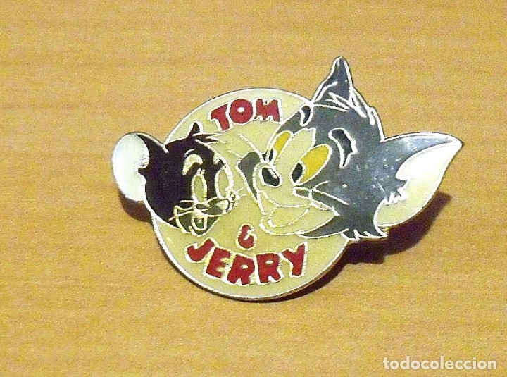 Pins de colecci&oacute;n: Tom y Jerry. Pin Buen estado. 3,5x2,5 cm.