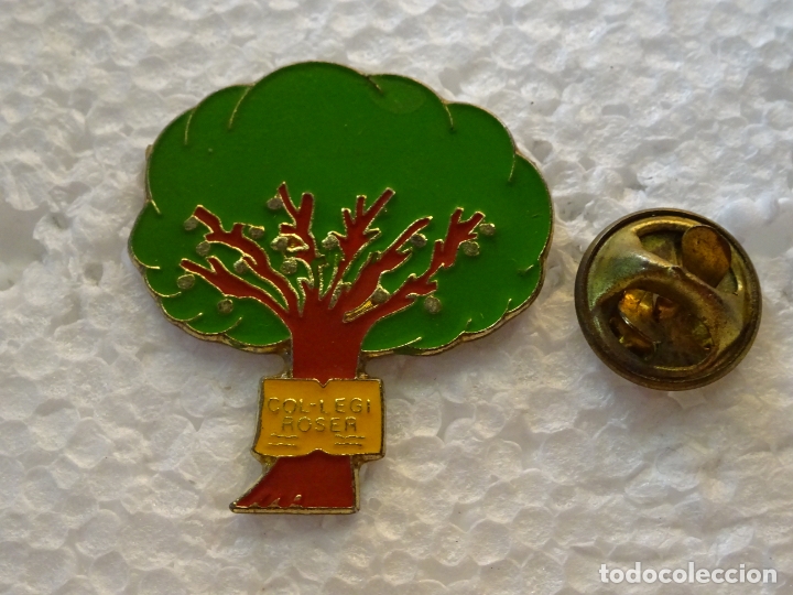 Pins e Spille di collezione: PIN DE COLEGIOS UNIVERSIDADES. COLEGIO ROSER. &Aacute;RBOL COL LEGI.