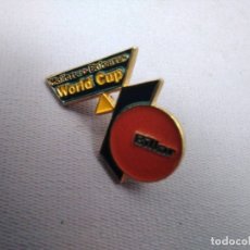 Pins de colección: PIN WORLD CUP, MALLORCA-BALEARES, BILLAR