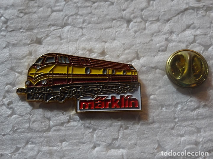 Sammlung von Pins: PIN DE TRENES FERROCARRILES. TREN LOCOMOTORA MAQUETAS MARKLIN. ALEMANIA