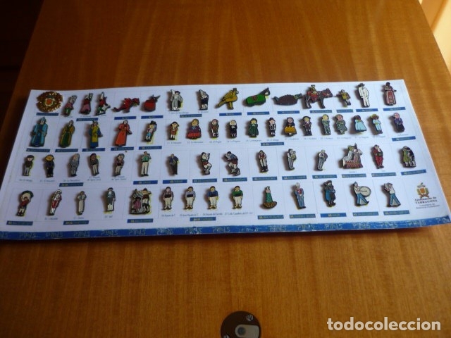 Pins de colecci&oacute;n: COLECCION COMPLETA DEL SEGUICI POPULAR DE TARRAGONA ( 62 PINS )