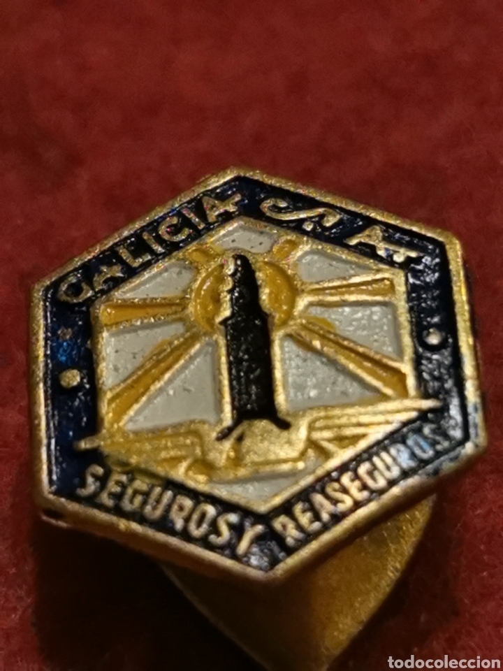 Pins de colecci&oacute;n: Pin de solapa compa&ntilde;&iacute;a de seguros Galicia seguros y reaseguros