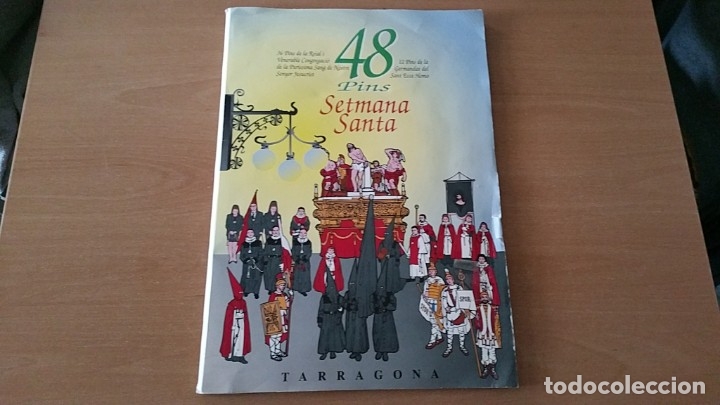 Pins de colecci&oacute;n: 48 pins Setmana Santa Tarragona antiguos