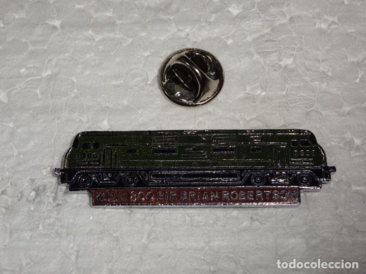 Sammlung von Pins: PIN DE TRENES FERROCARRILES. ANTIGUA LOCOMOTORA WRD 800 SIR BRIAN ROBERTSON INGLATERRA