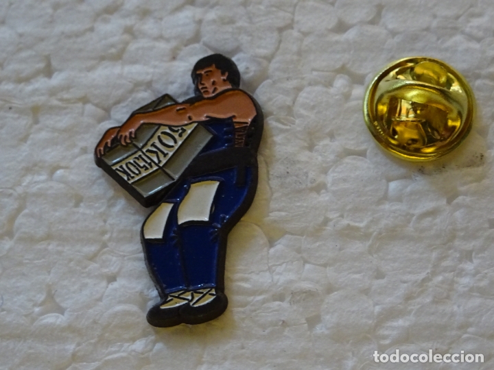 Pins e Spille di collezione: PIN DEL PAIS VASCO. TIPISMO VASCO DEPORTE. LEVANTADOR DE PIEDRAS