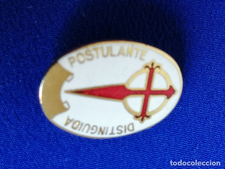 Pins de colecci&oacute;n: INSIGNIA POSTULANTE- DISTINGUIDA- ESMALTADA - Foto 3