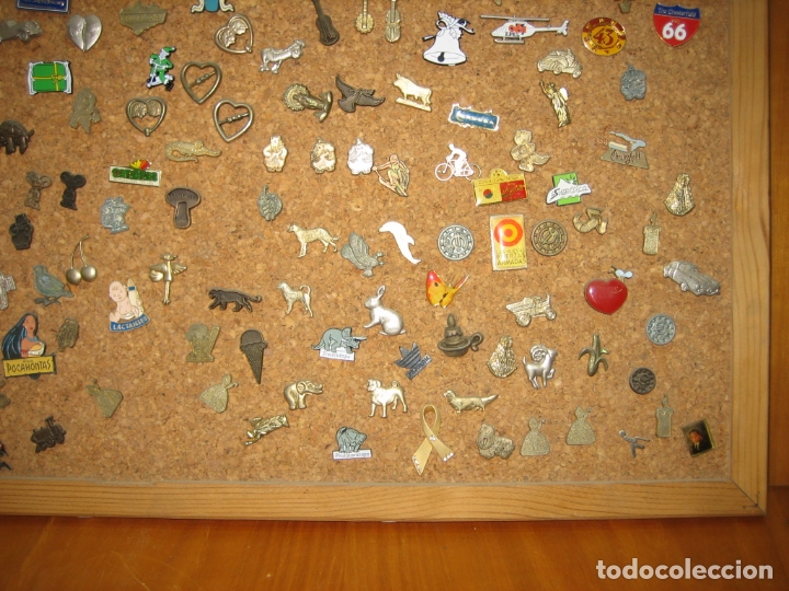 Pins de colecci&oacute;n: Lote de cuadro con pins - Foto 2