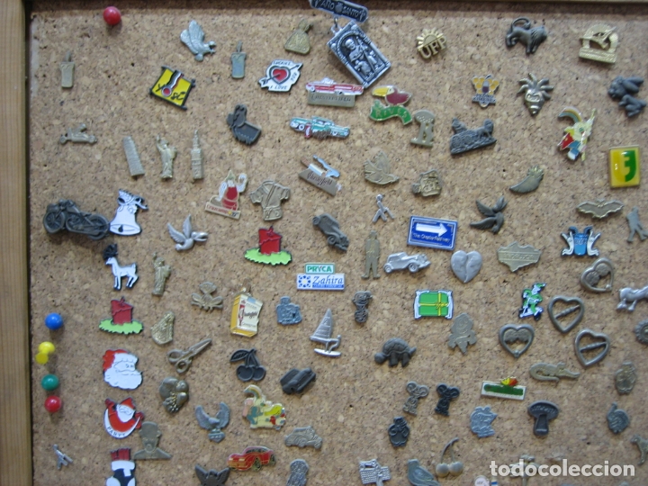 Pins de colecci&oacute;n: Lote de cuadro con pins - Foto 6