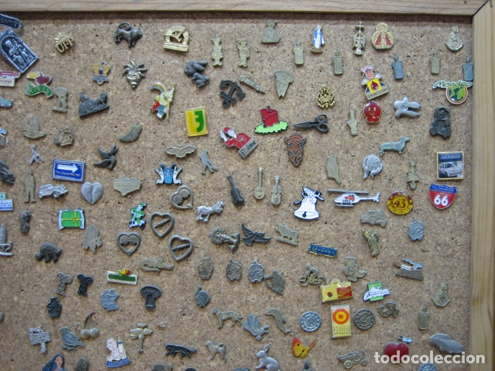 Pins de colecci&oacute;n: Lote de cuadro con pins - Foto 7