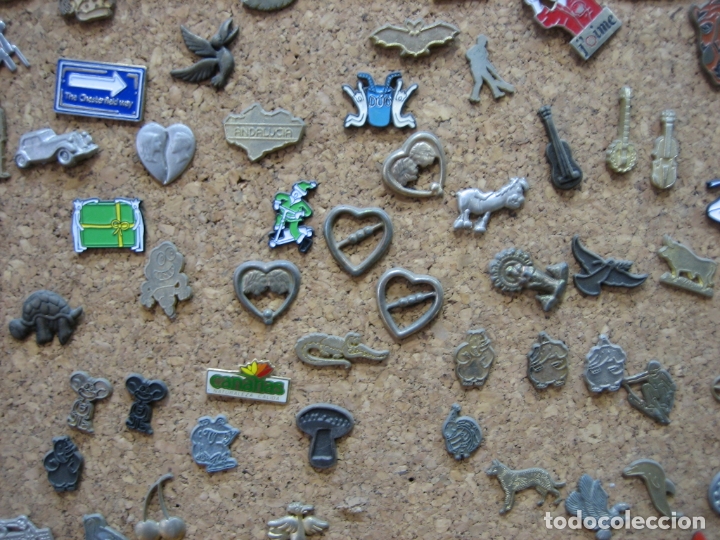 Pins de colecci&oacute;n: Lote de cuadro con pins - Foto 10