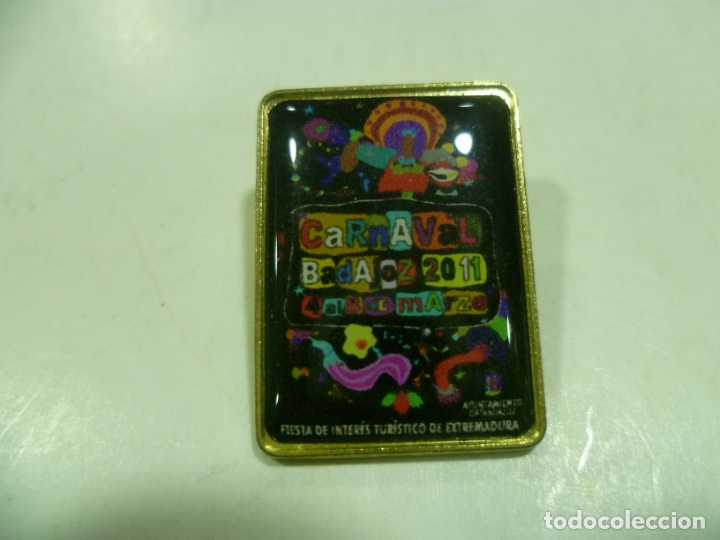 Pins de colecci&oacute;n: pin Carnaval Badajoz 2011-NUEVO - Foto 1