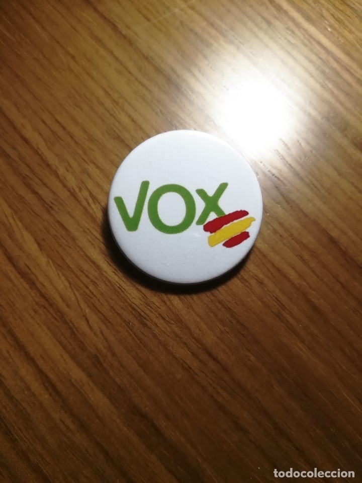 Pins de colecci&oacute;n: CHAPA ALFILER VOX POLITICA