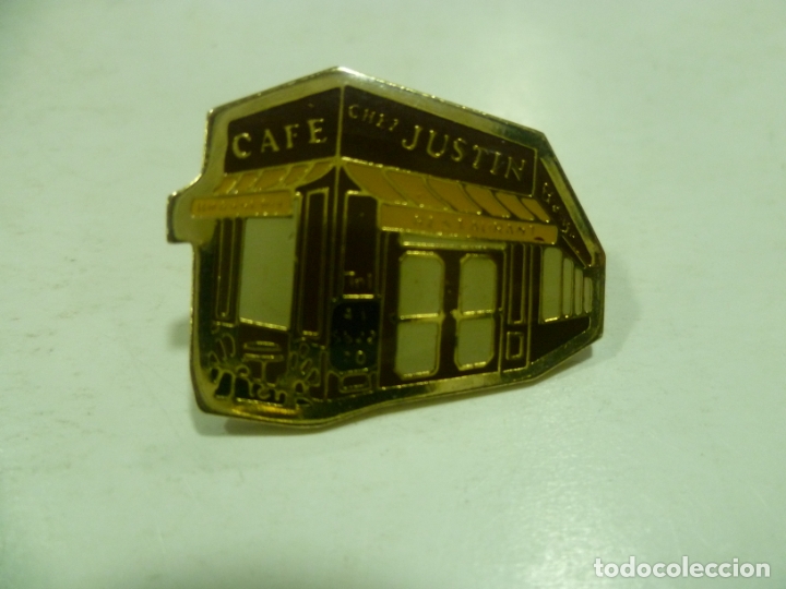 Pins de colecci&oacute;n: Pin Caf&eacute; Justin-NUEVO - Foto 1