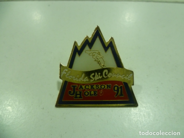 Pins de colecci&oacute;n: Pin Jackson Hole-NUEVO - Foto 1