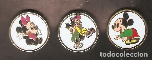 Pins de colecci&oacute;n: 3  PIN / PINS  - DIBUJOS ANIMADOS  - MICKEY  MOUSE  - PINS TIPO PINCHO