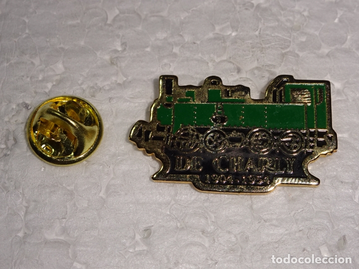 Pins de cole&ccedil;&atilde;o: PIN DE TRENES FERROCARRILES. LUXEMBURGO. DE CHARLY 1904 1954