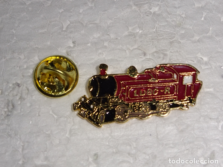 Sammlung von Pins: PIN DE TRENES FERROCARRILES. LUXEMBURGO. LOCOMOTORA LDBC-R